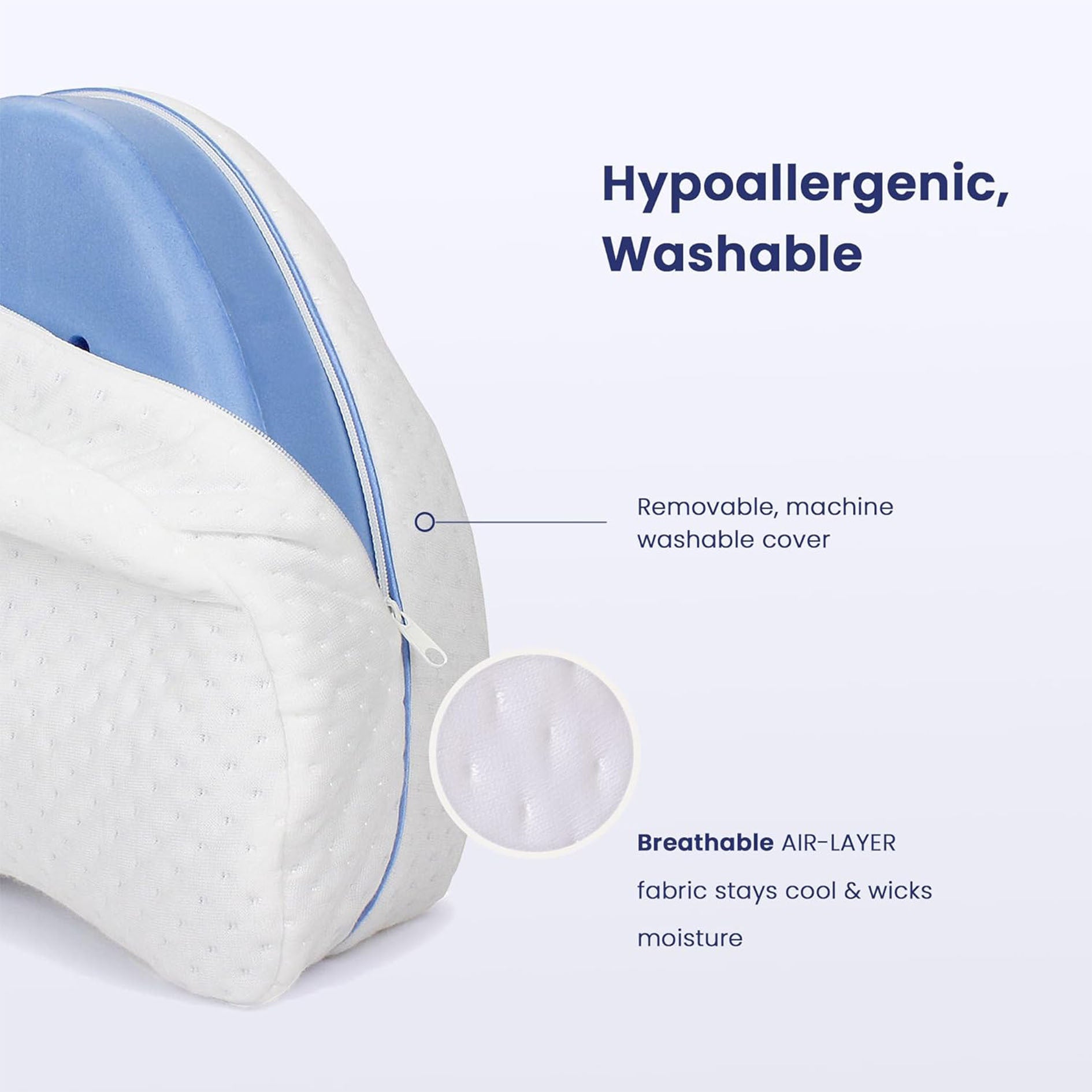 Ergonomic Leg Pillow