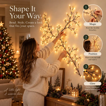 Christmas Wall Light for Cozy Homes