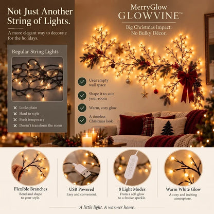 Christmas Wall Light for Cozy Homes